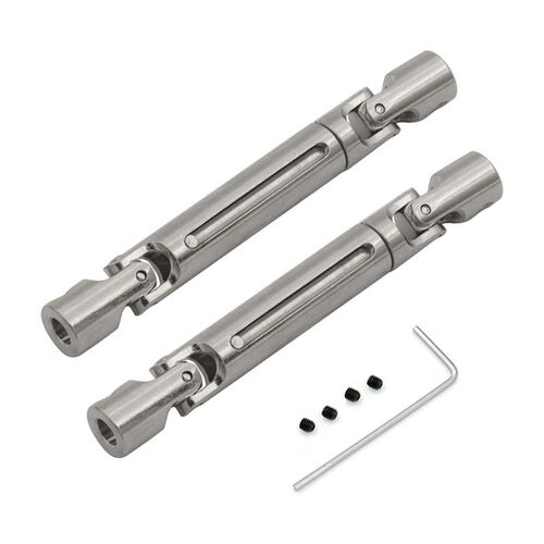 莽牛 1/12 MN82 LC79 MN78 遥控车零配件 金属升级 前后传动轴