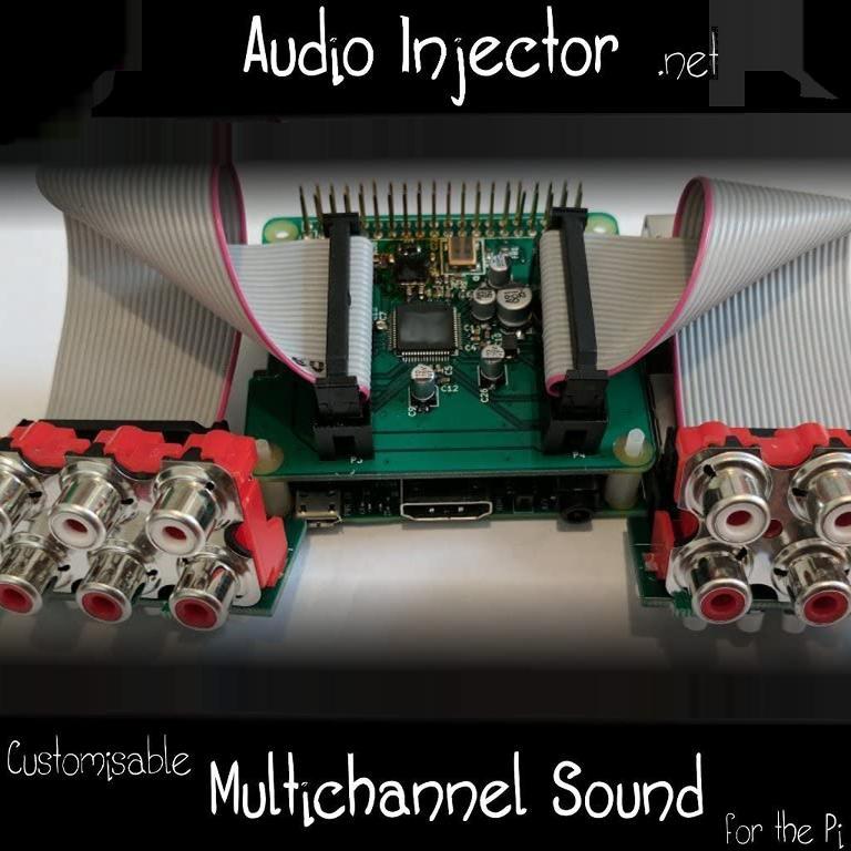 Audio Injector OCTO 树莓派音频模块扩展板 Raspberry DAC 声卡