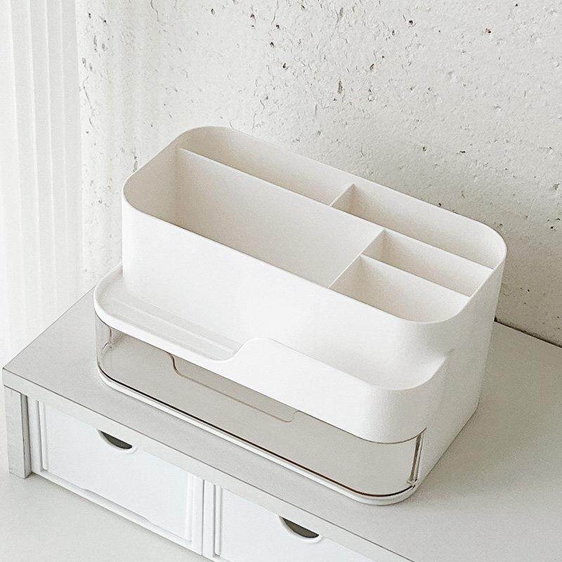 多格便利贴桌面收纳盒学习用品文具抽屉收纳盒式整理收纳简约ins - tb465812354545出品
