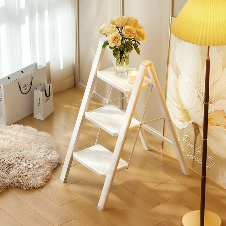 格美居梯子家用折叠加厚梯凳室内多功能人字梯三四步安全登高楼梯