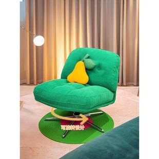 杜威林格单人椅子中古包豪斯懒人沙发椅阳台客厅旋转设计师休闲椅