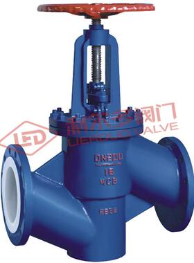 供应衬氟截止阀法兰连接衬塑截止阀J41F46