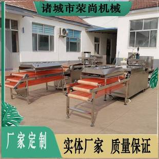 供应贵州丝娃娃卷饼机家用多功能水烙馍机双排气动烤鸭饼机