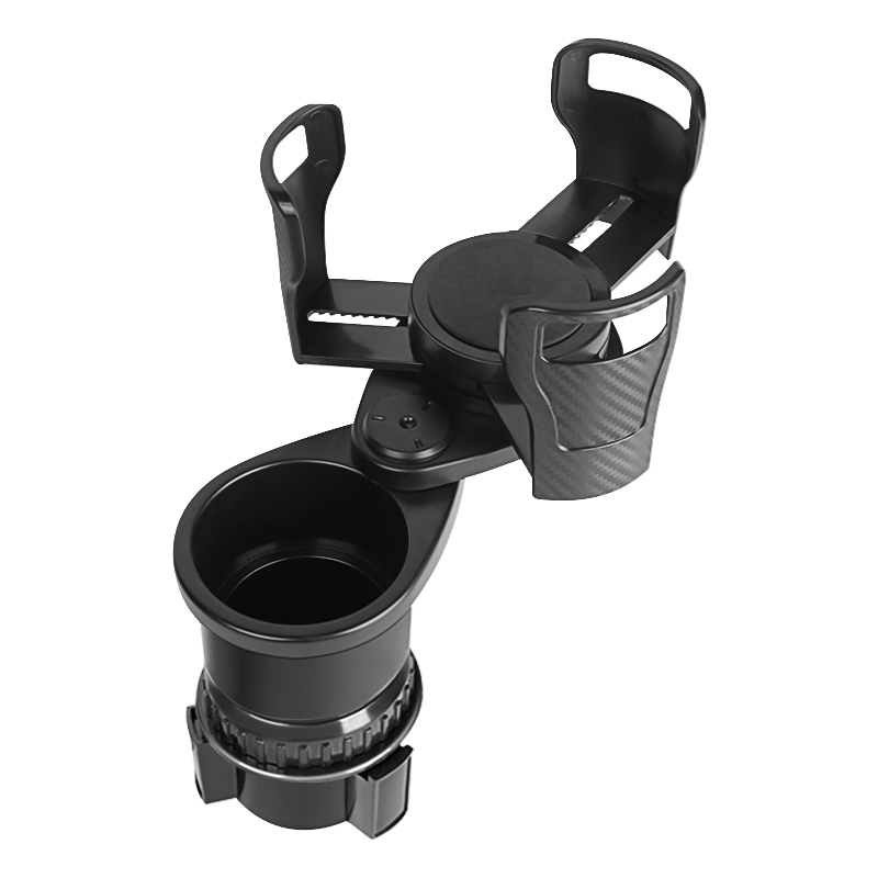 车载水杯位多功能k扩展托盘托架一分二置物饮料食物杯托杯架汽车