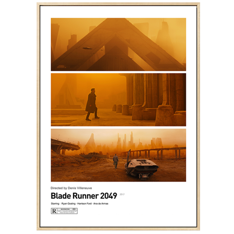 银翼杀手2049装饰画客厅沙发背景墙玄关卧室壁画科幻电影海报挂画