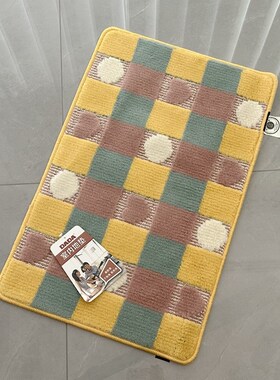 新款大达DADA超吸水防滑地垫门垫地毯50*80大号40*60小号45*65中