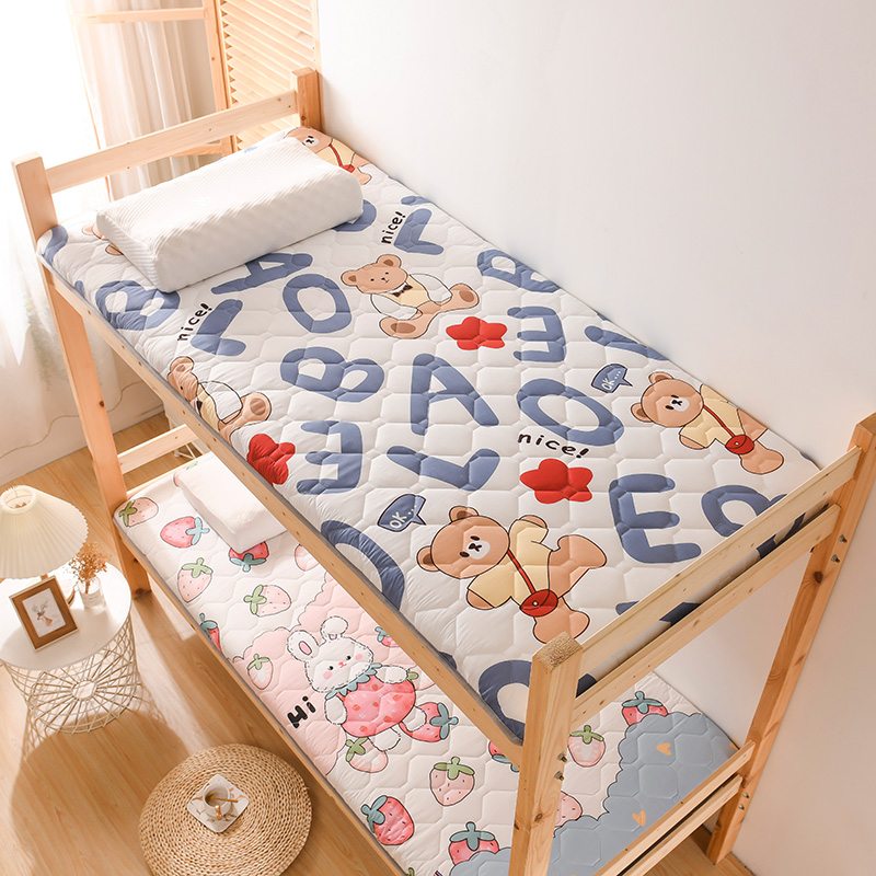 寝室床垫学生宿舍单人床0.9m床褥90x190cm打地铺睡可折叠1米1.2