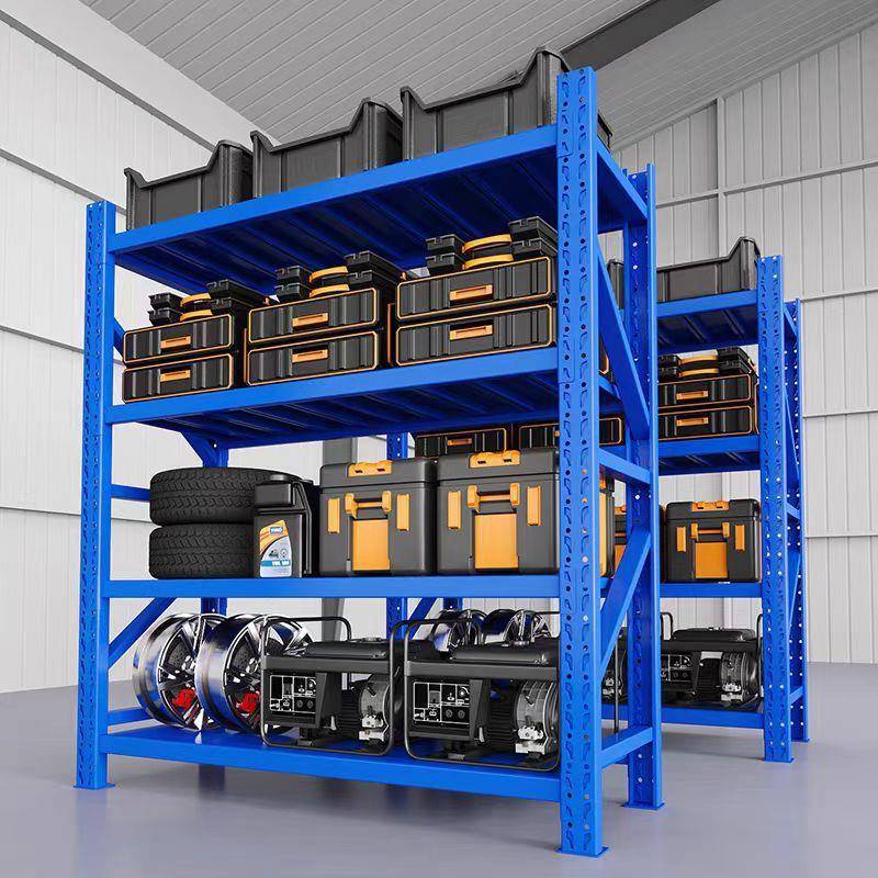 轻型仓储库房货架置物架仓库家用储藏架多层货物架重型