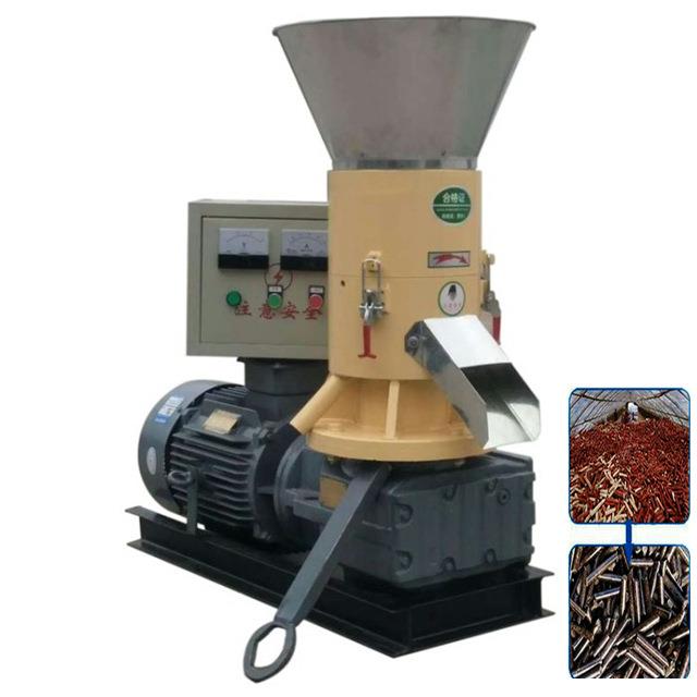 立式秸秆锯末木屑颗粒机木屑颗粒制粒设备生物质燃料成型机