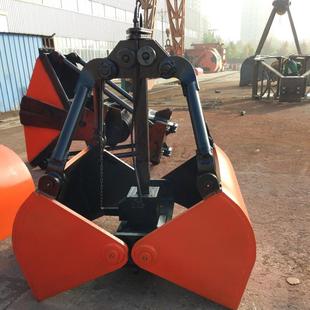 单绳抓斗U642立方淤泥污泥沙抓斗起重双瓣机械抓斗