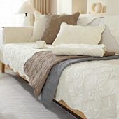 集四季 好货子布艺锦 通用加厚防滑捡漏 沙发垫北欧简约坐垫