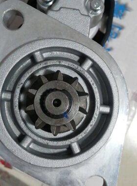 适用潍柴WP-QDJ起动机马达1004081326A起动机12V 10齿起动机马达