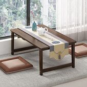 坐家用飘窗小桌子炕桌矮桌茶桌茶几实木地阳台子学习桌日式 榻榻米