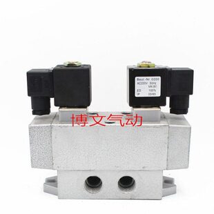 QD2 H控24H152Q向换2 双15电磁阀二四通电H24D位 D2415Q