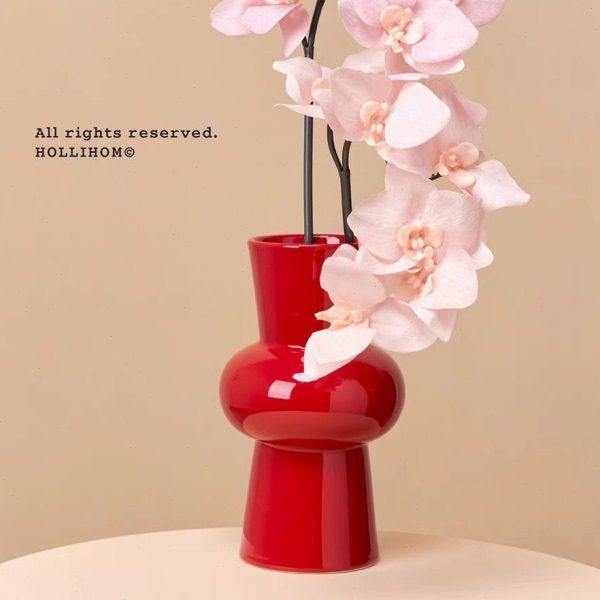 中古风干花插花敞口陶瓷花 乔迁新家餐桌摆件婚房布置,家居饰品,花瓶,淘宝优惠券,粉丝福利购,淘宝优惠卷