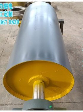 厂家 磁性滚筒 rct40/50不锈钢包胶筒皮 供应动力磁性磁辊