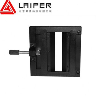 光学狭缝手动光阑单开启挡光板避光器连续微调通光缝宽实验工作台