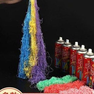 圣诞喷雪喷彩结婚用彩带筒圣诞节喷彩带结婚彩喷喷彩带结婚丝礼花