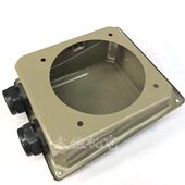 k柱线盒接线盒w0保护电动机 1611出0瓦Y3线盒铁皮15电机千