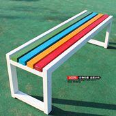 防腐椅广场户外长椅椅室外公园实木公园椅椅户外休闲背休息