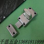 门锁防盗门销门小插销锁明装 门门扣门栓防盗锁门插销插销不锈钢闩