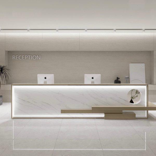 简约现公司烤漆前台时尚接待台咨询吧台宾馆创意迎宾收银桌,商业/办公家具,接待台,淘宝优惠券,粉丝福利购,淘宝优惠卷