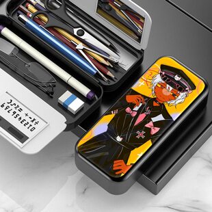 瓷美sry法小学生铅笔盒周边俄国拟五常英nu笔袋ch文具盒thumanCo