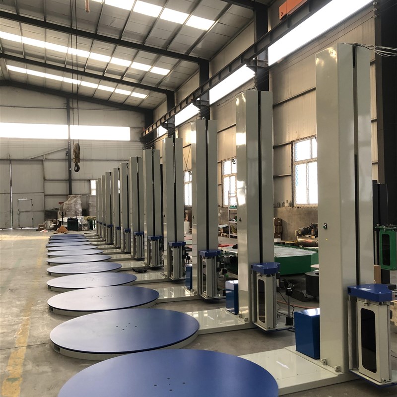 自动缠膜机 托盘缠绕机缠绕膜打包机拉伸膜机器缠绕膜包装机绕膜