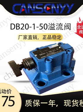DB10先导型溢流阀 DB10-1-50 DB20-1-50 DB30 注塑机调压阀