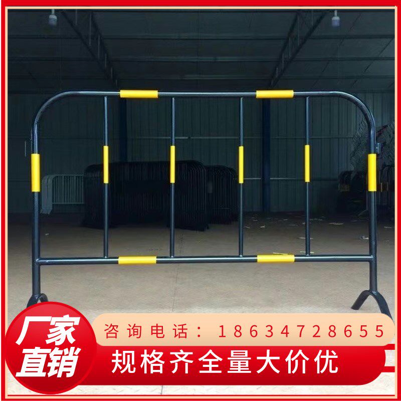 福建铁马护栏镀锌管施工围栏市政隔离路栏道路移动安全防护栏围挡