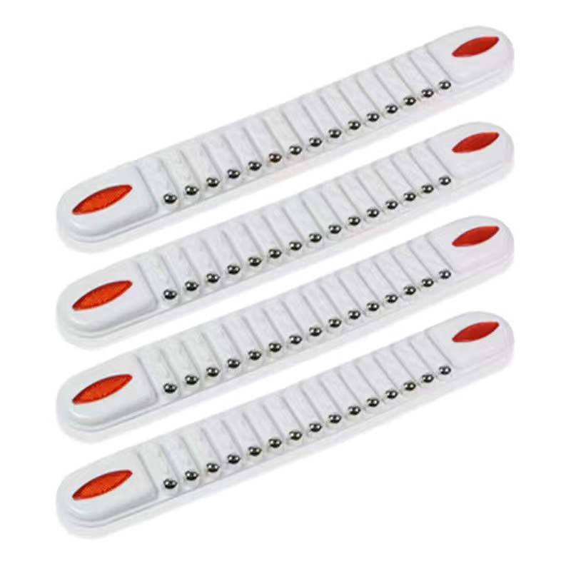 4条装 新款汽车用前后保险杠防撞胶条保护贴车载车身房管处装饰条