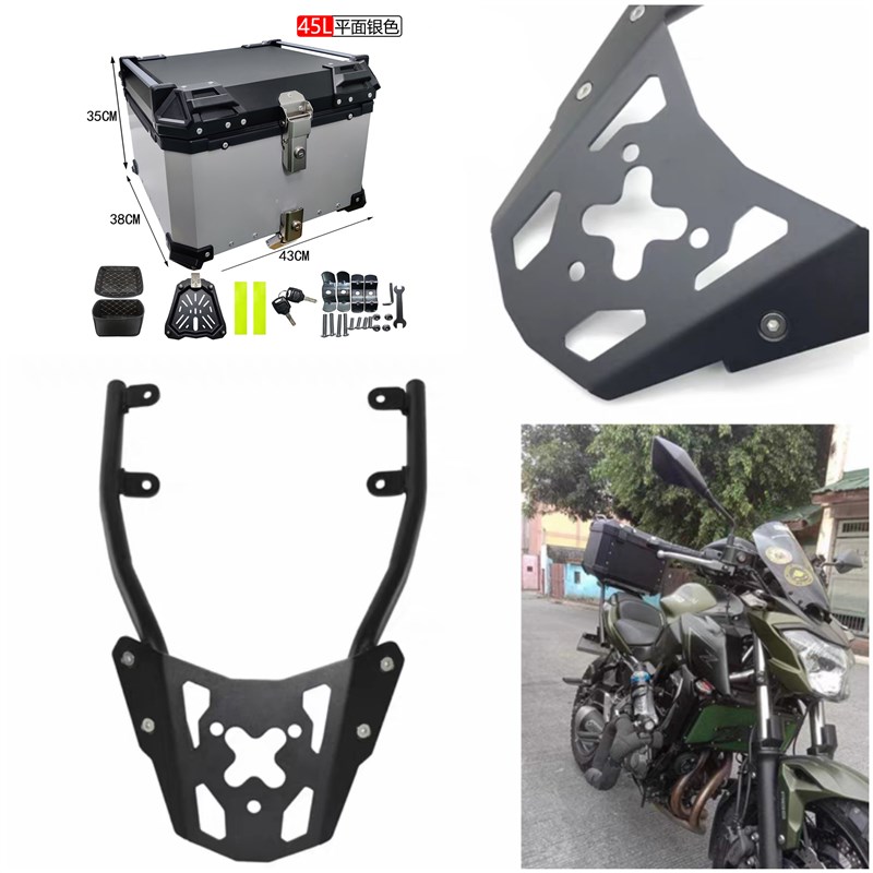 ninja650 Z65017-23年改装后货架行李架后尾箱架