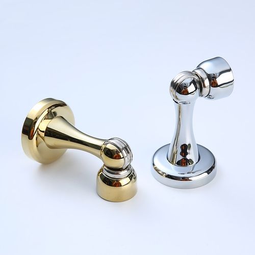 黄铜电镀银色金色强磁力吸力卧室防撞门吸低吸卫生间门碰强吸门挡