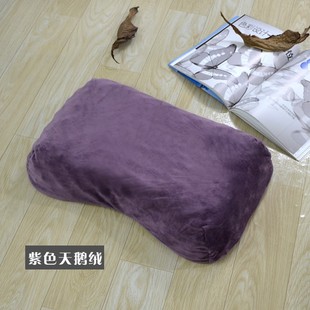 泰国乳胶枕头套 51x35x9海南月牙枕套 女士蝶形枕套 护颈橡胶枕头