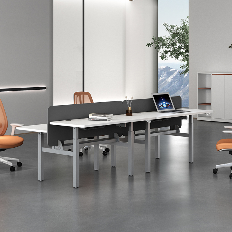 简约电动升降桌智能电脑桌可升降电竞桌子家用学习办公书桌工作台