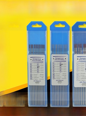 氩弧焊钨针钨极钨棒钍铈钨电极灰头红头1.62.02.43.03.24.0