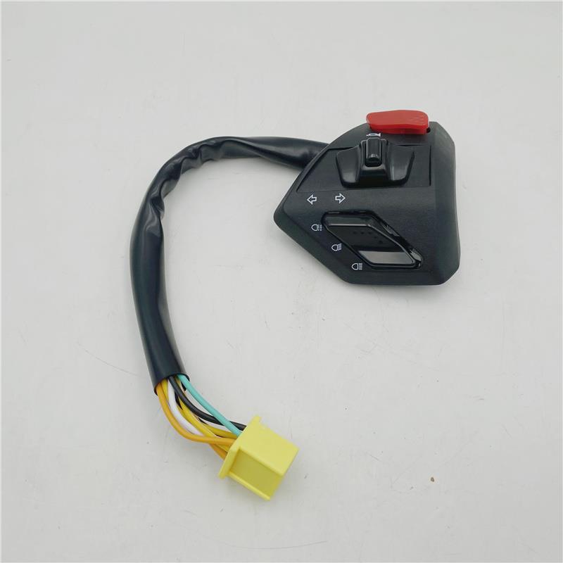 适用铃木VR150 HJ150T-19摩托车125手把座远近灯大灯点火喇叭开关