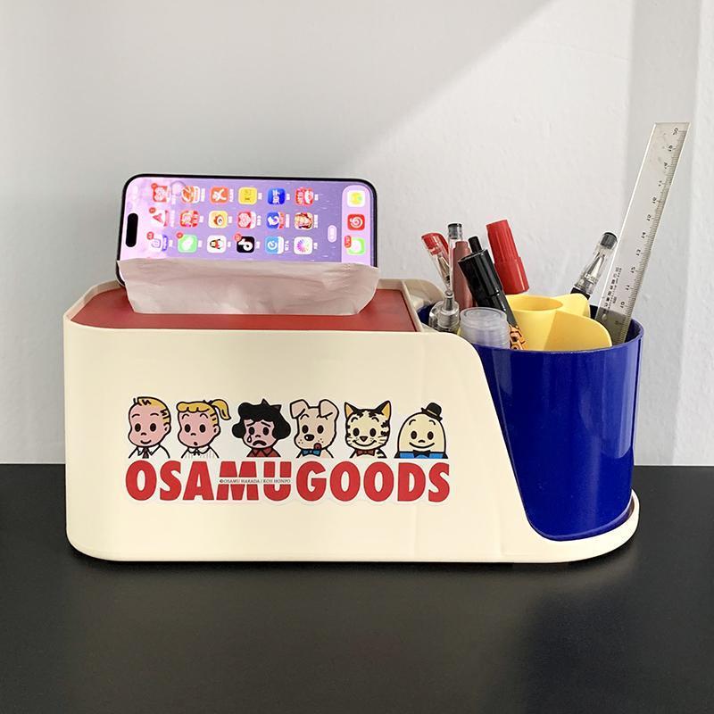 客厅纸巾盒创意抽纸盒家用桌面多功能收纳盒大容量整理盒旋转笔筒