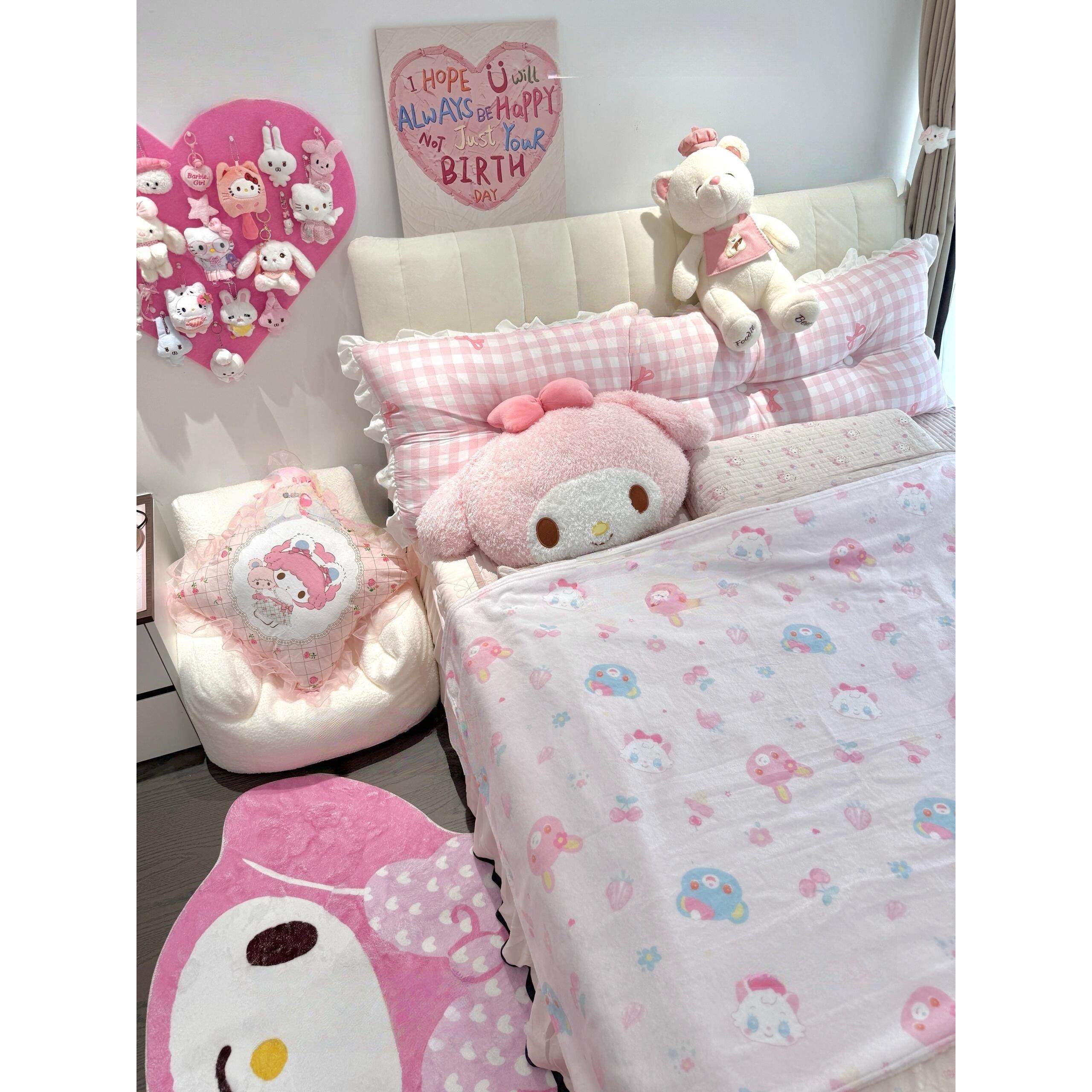 【睡觉搭子】蝴蝶结靠枕床头大靠背软包可拆洗卧室双上枕头女抱枕,居家布艺,床头靠垫,淘宝优惠券,粉丝福利购,淘宝优惠卷