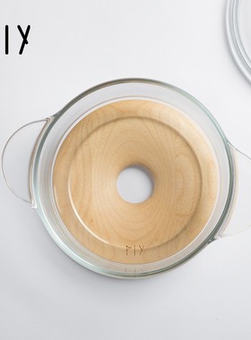 PIY薄荷糖锅垫 隔热厨房餐桌面防烫垫耐高温隔热原木