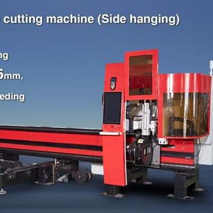 B16免画图三维激光切管机方管高速冲切无废料工字钢角钢打孔