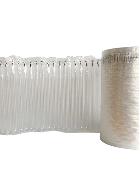 气柱袋易撕线充气柱卷材加厚防震打包装袋缓冲防撞快递专用气泡柱