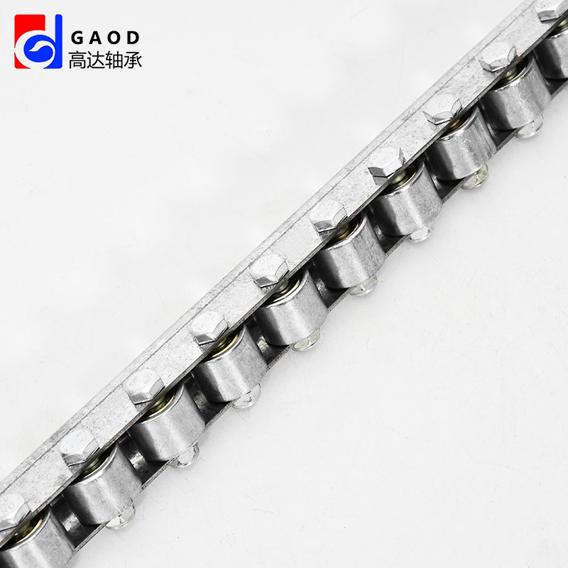 镀锌钢板流利条滑轨滑轮金属货架重型32*25挡边福来轮流利条框架