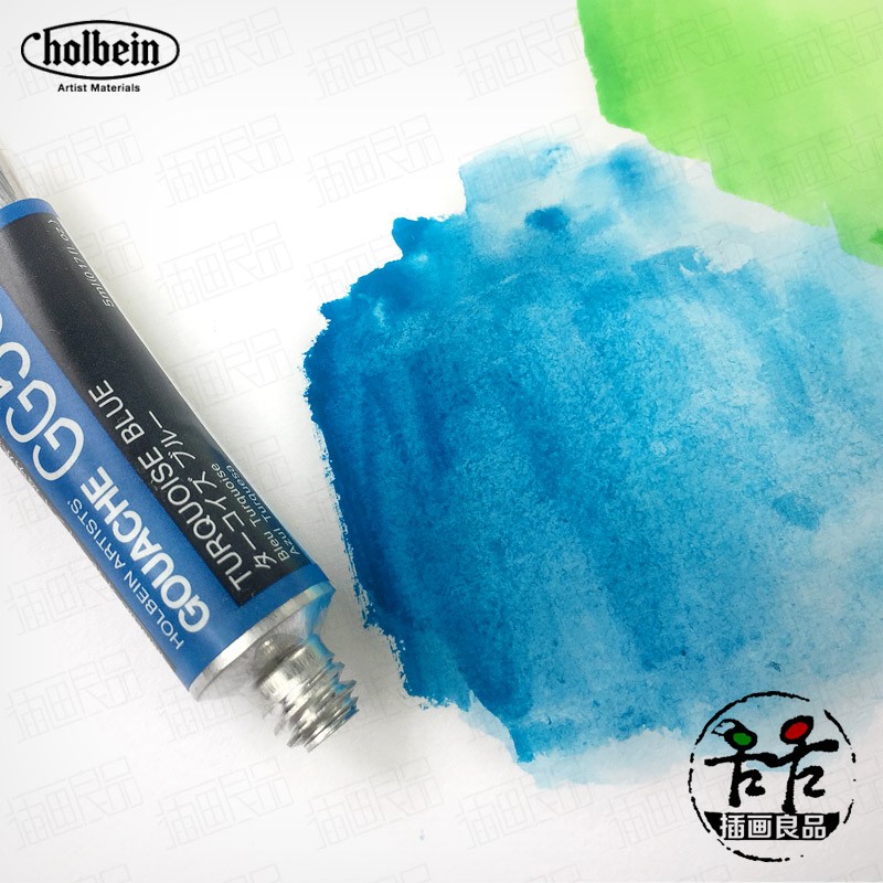 荷尔拜因HB水粉不透明水彩艺术家大师级颜料12色24色套装89色单支