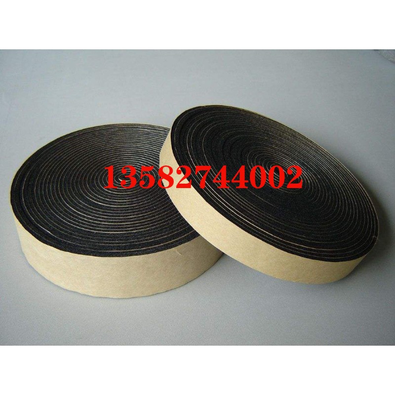 风管密封胶条共板法兰橡塑海绵密封胶条自粘防火阻燃隔热密封胶带