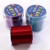 0台子线路亚线米线超强拉力鱼线主线红色海竿线钓线50进口白色