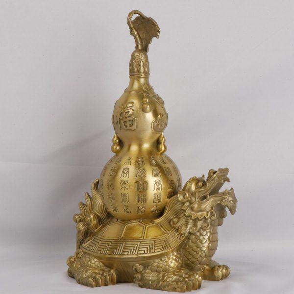 杨铜记 铜金龟送福 铜龙龟葫芦 家居公室铜龙龟摆件,饰品/流行首饰/时尚饰品新,摆件,淘宝优惠券,粉丝福利购,淘宝优惠卷