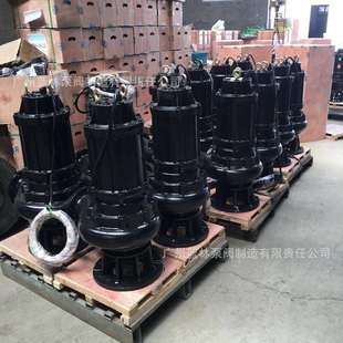 50WQK15 15污水污物切割泵1.5kw3kw5.5kw养殖场化粪池专用潜水泵