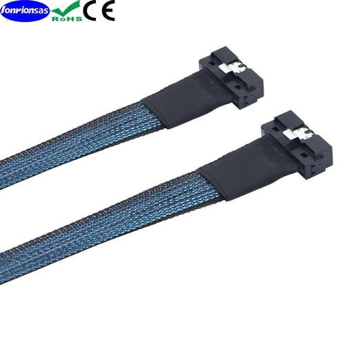 PCIESlimSASLPLowprofileSFF-86548I74P转LP8X高速连接线