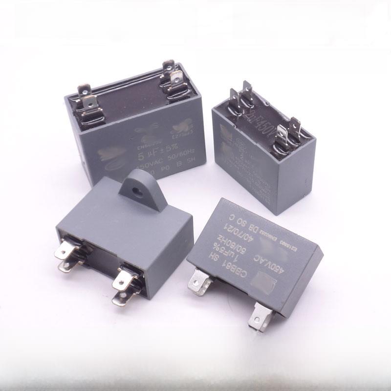 Cbb61空调外风扇插入启动电容1.5/2/2.5/3/4/ 6/8/10/ 12uf 450V